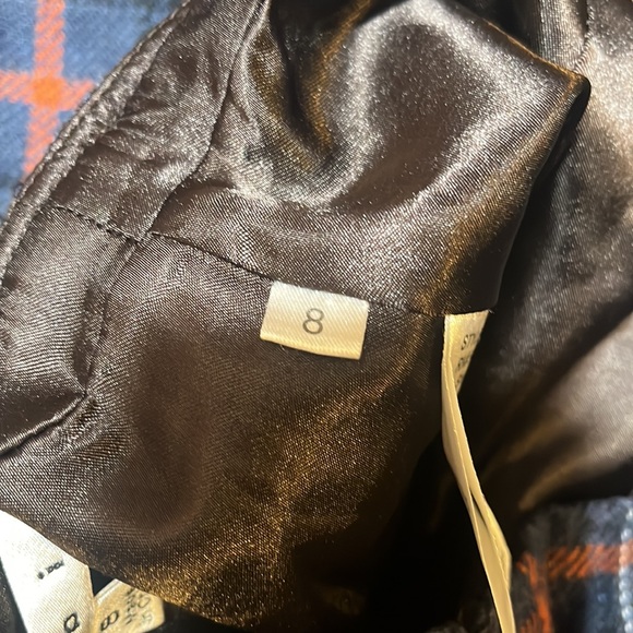 Cabi plaid wool skirt women’s sz 8 - Picture 6 of 6